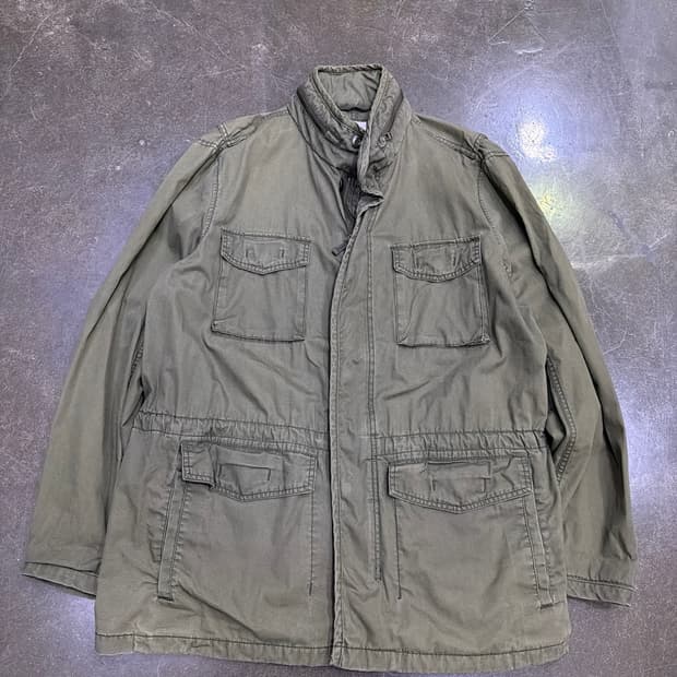 Gap 갭 빈티지 워싱 M65 필드자켓 야상 자켓 올리브 XL
