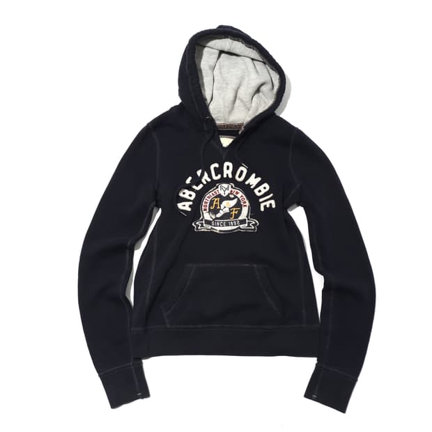 ABERCROMBIE 시그니처 로고 후드티 women M