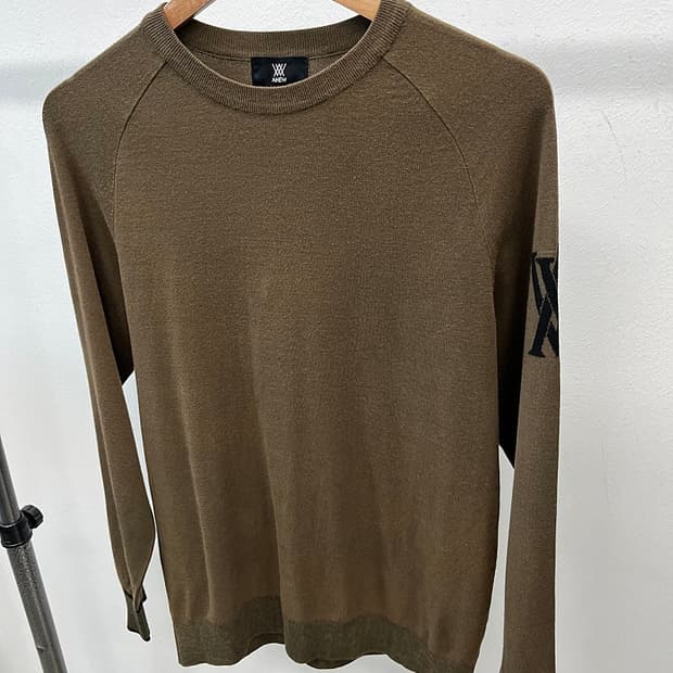 100) 어뉴 골프 니트 