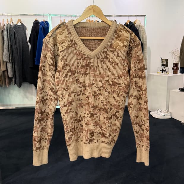 [M] 밀리터리 코만도 니트