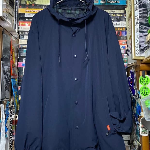 (XL) 반스 프리미엄 도쿄 디자인 컬렉티브 메쉬 파커 후디드 코치자켓