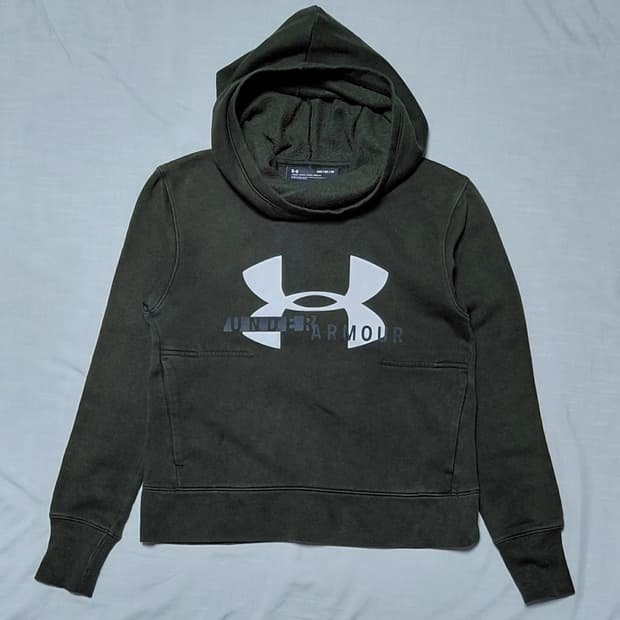 언더아머 카키색 후드티 MD (무료배송)