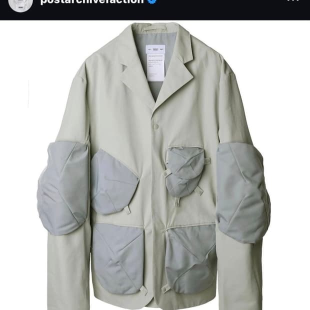 [L] 5.0 senter Trouser jacket