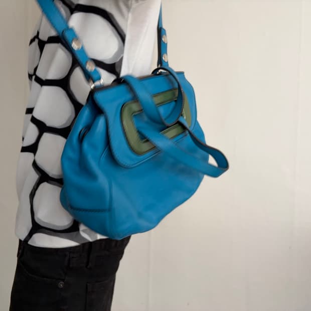 Loewe anagram leather bag
