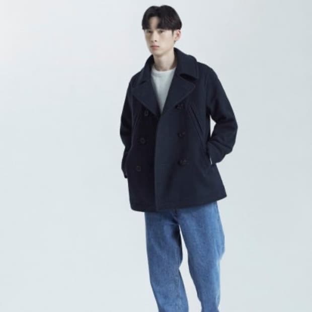 안태옥 홈그로운 서플라이 피코트 m사이즈