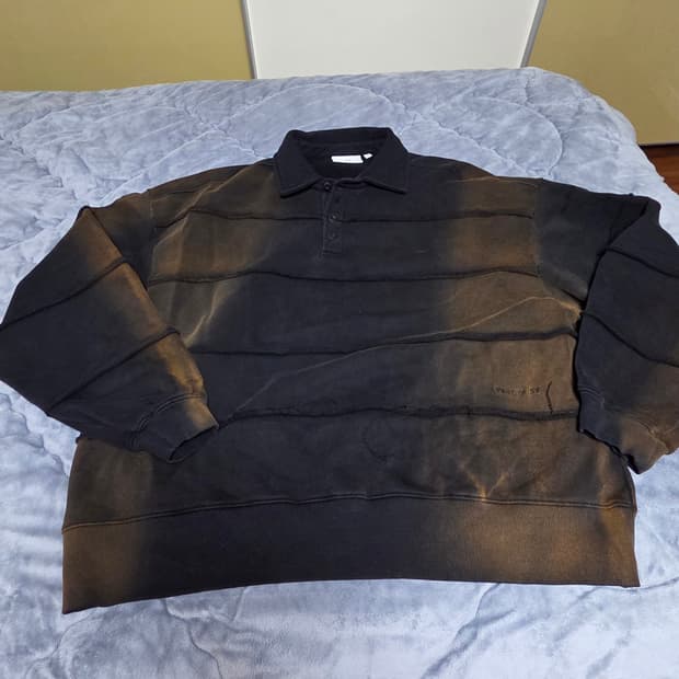 [M] 이에이 맨투맨 블랙