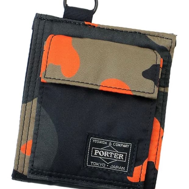 포터 밀리터리 지갑