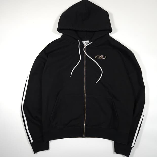 본투윈 오버핏 후드집업 