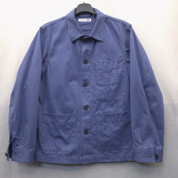 JW앤더슨 블루 워크 자켓