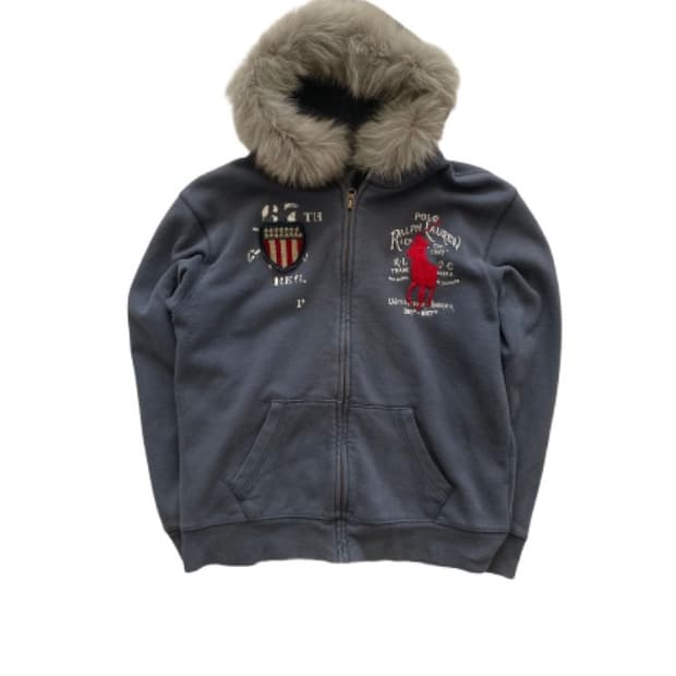 판매예정) 폴로 랄프로렌 빅포니 성조기 울프죠 후드집업