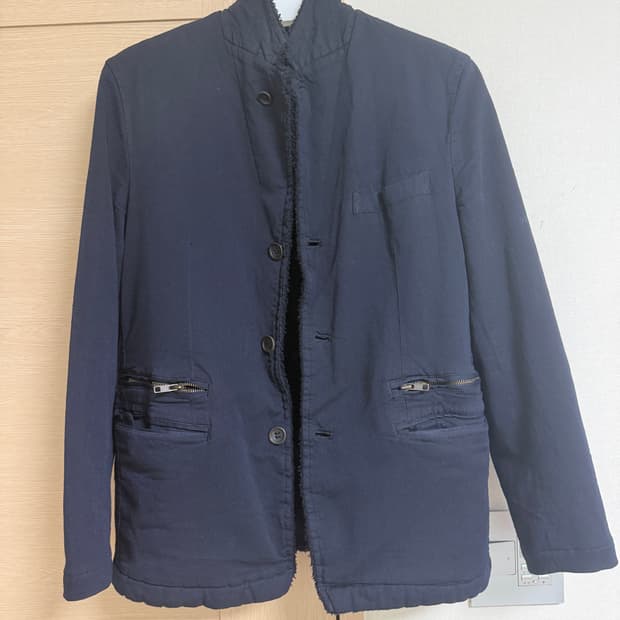 꼼데가르송 옴므 2005 블레이저 퍼 자켓