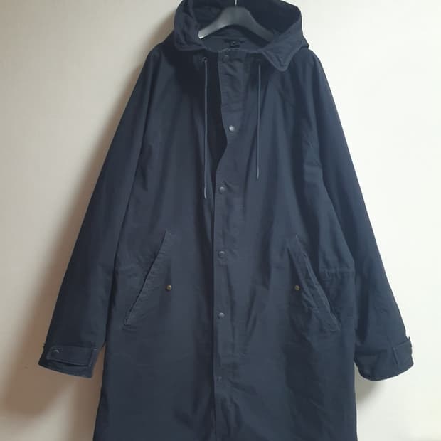 뉴에라 자켓 피시테일 투인원 야상 울트라네이비 105