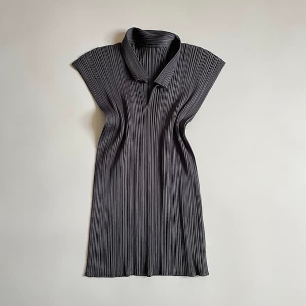 이세이미야케 플리츠플리즈 슬리브리스