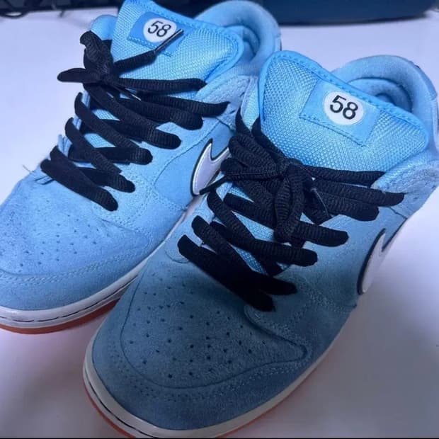 (270) 나이키 SB 덩크 로우 프로 블루칠