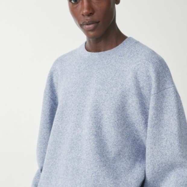 cos 코스 니티드 코튼 메리노 점퍼 니트 XL 새상품급