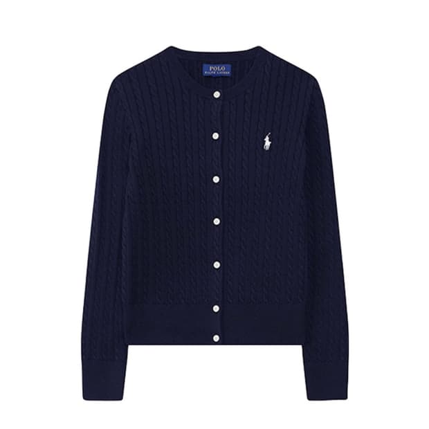 (새상품) 폴로랄프로렌 걸즈 케이블 꽈배기 가디건