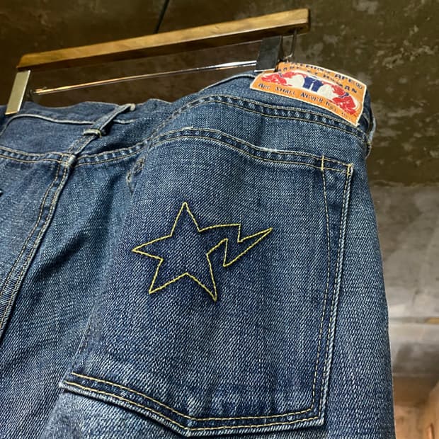 A BATHING APE 베이프 스타 로고 팬츠 L