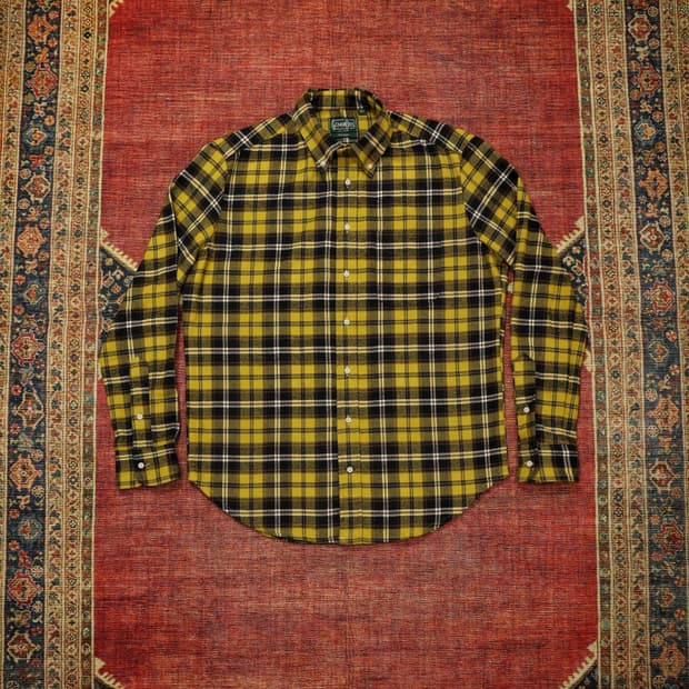 짓먼빈티치 겨울 마드라스 체크셔츠 판매