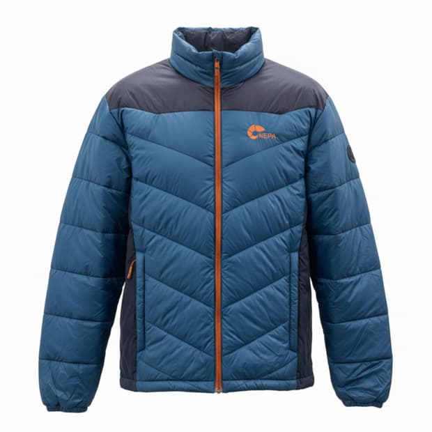 네파 NEPA 배색 덕다운 남성 패딩 1729