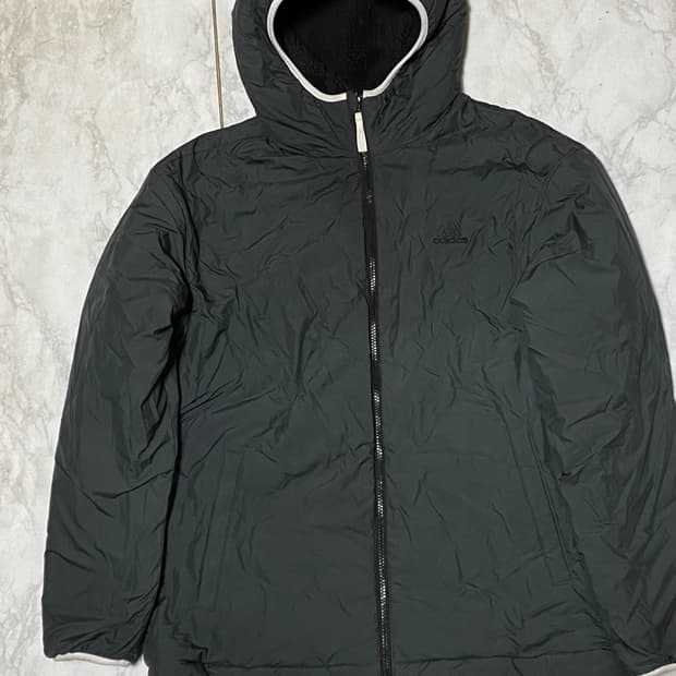 아디다스 후리스 양면 리버시블 패딩 105 사이즈