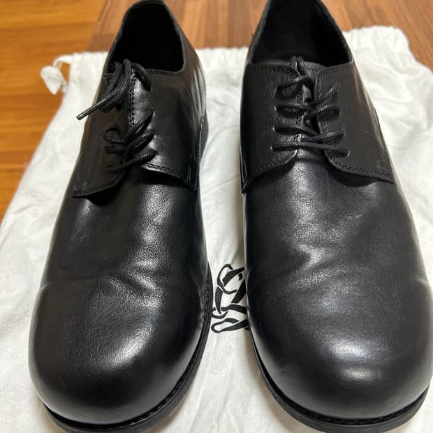 야세 머드 홀스하이드 더비 슈즈 블랙 270