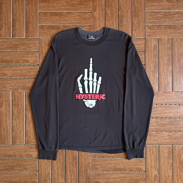 Hysteric glamour printing long sleeves