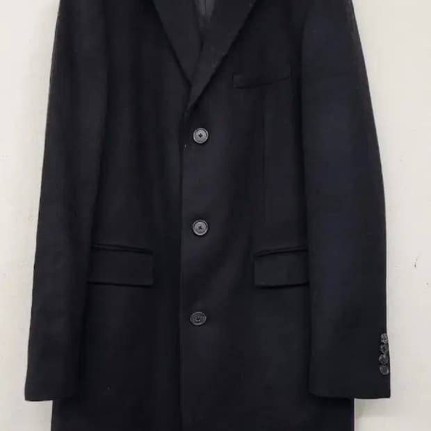 띠어리 싱글 캐시미어 코트