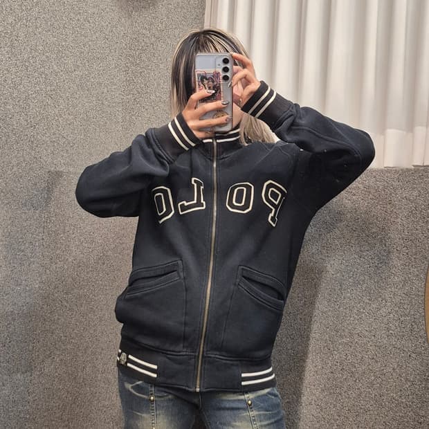 POLO LETTERING ZIPUP 