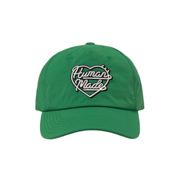 휴먼 메이드 5 패널 나일론 캡 그린