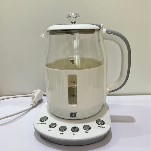 비스카 마이키친 유리 티포트 1.5L