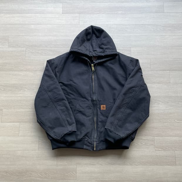 칼하트 j130 BLK 블랙 액티브 자켓 샌드스톤 carhartt