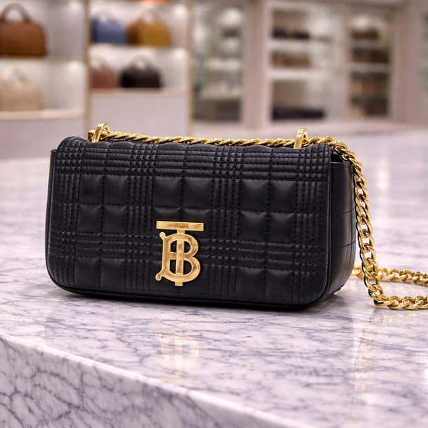 [S급] 버버리 퀼티드 레더 미니 롤라백 판매합니다!!!