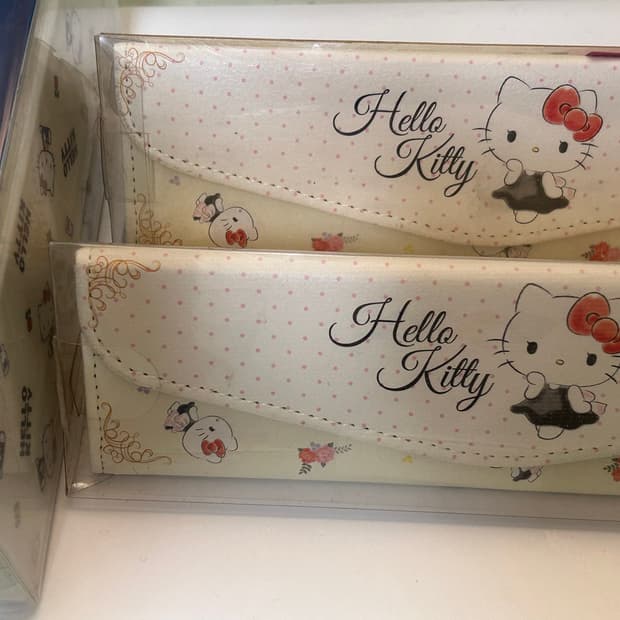 고전 헬로키티 브러쉬 파우치