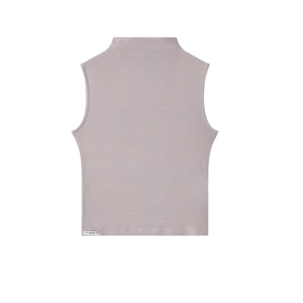 아모르샤이 mock neck sleeveless -lavender
