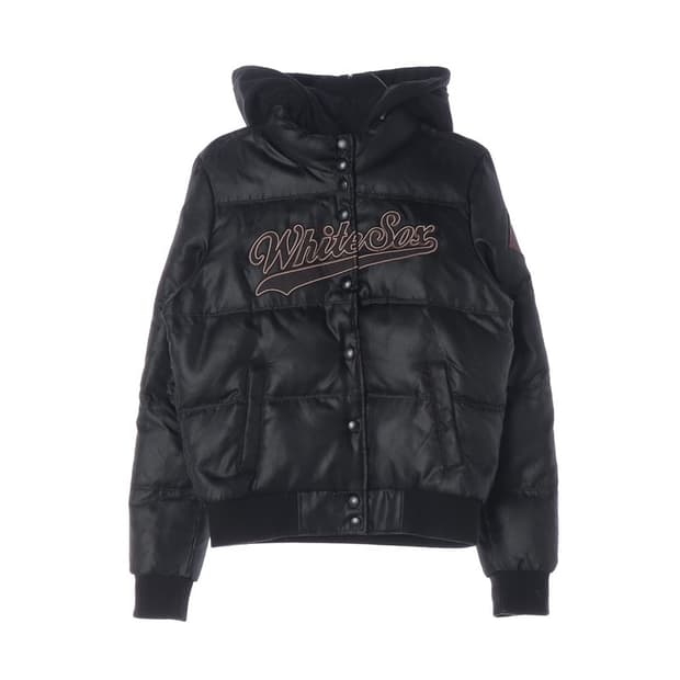 MLB 화이트삭스 빅로고 덕다운 숏패딩 85