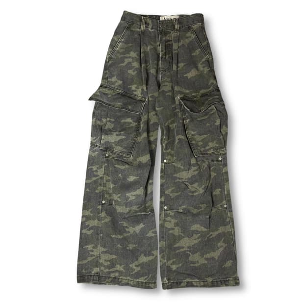 (25) Avan 어반 카모 카고 팬츠