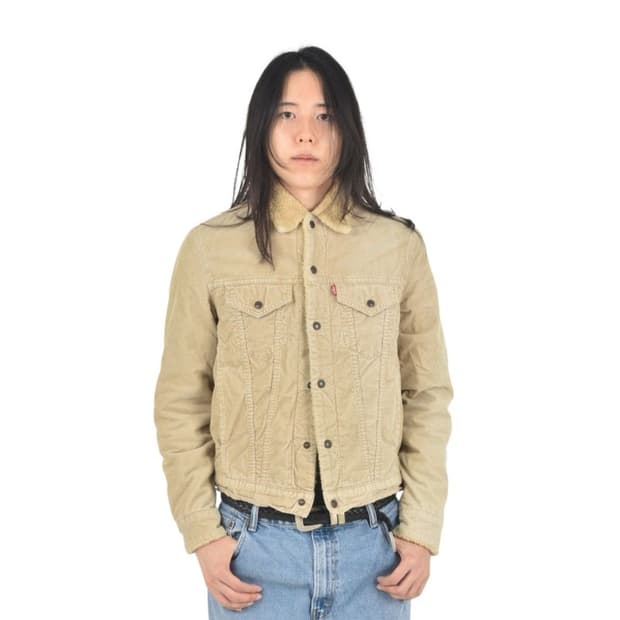 00S 리바이스 쉐르파 양털 트러커 자켓 N0820