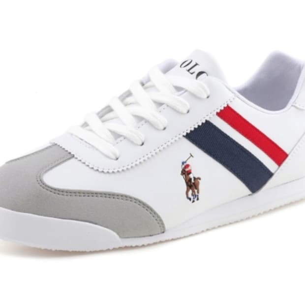 폴로 랄프 로렌 스니커즈 네이비 레드 230