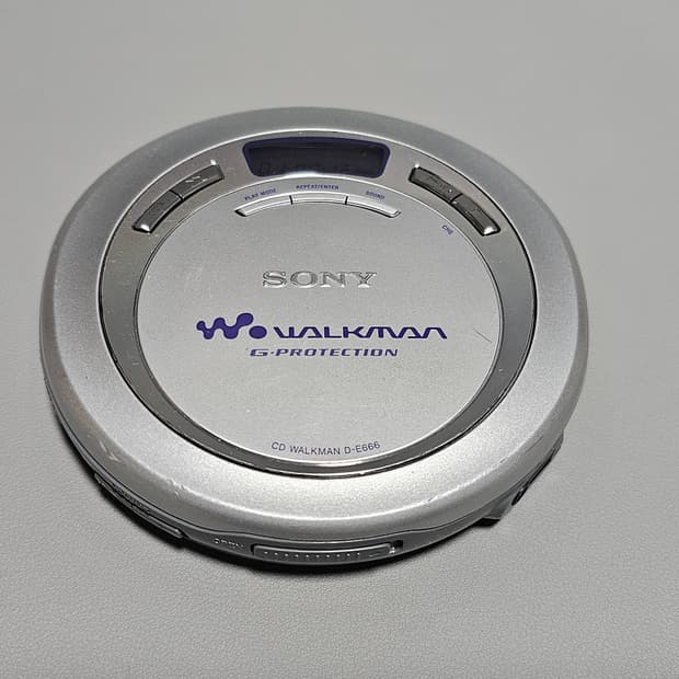 소니 CD 워크맨 D-E666 ( SONY CD WALKMAN D-E66