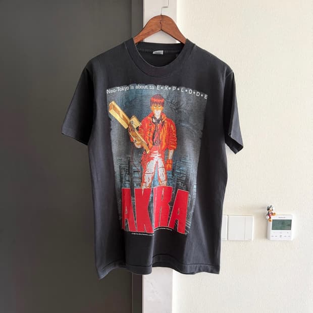 빈티지 90s Akira 티셔츠