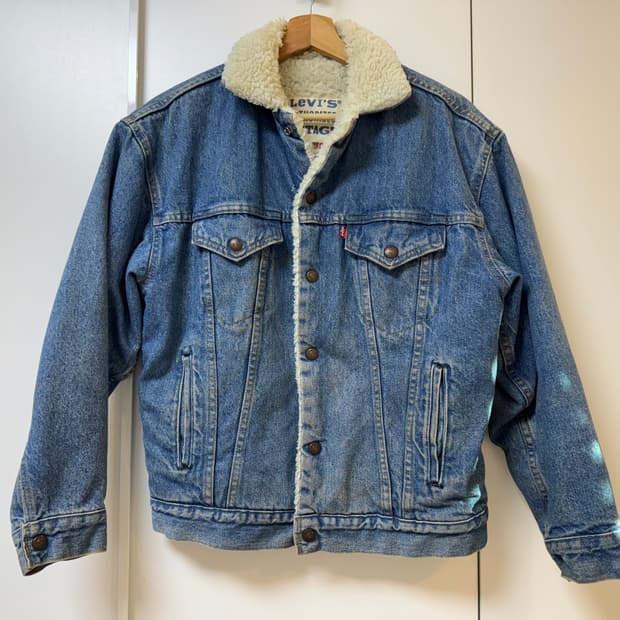 리바이스 쉐르파 데님 자켓 (95 사이즈)