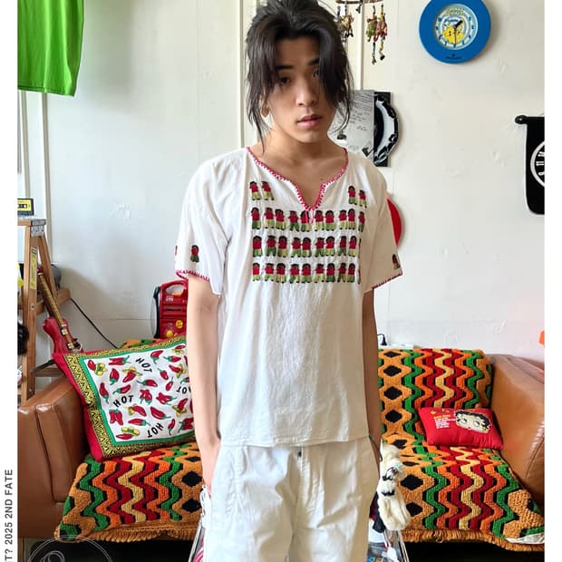 Indian Vintage Oriental Embroidery Top
