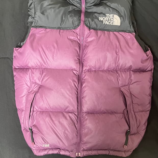 노스페이스 700 패딩베스트