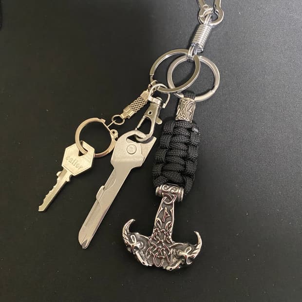 바이킹 해머 키링