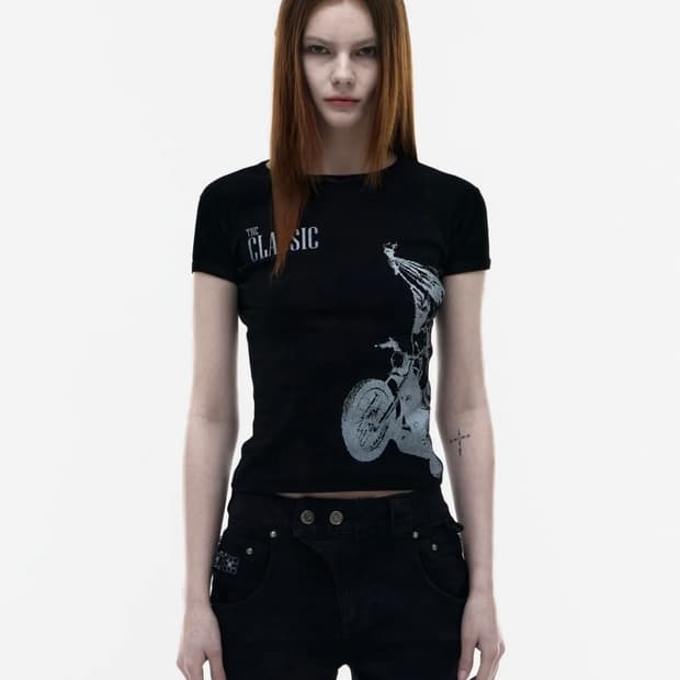 [새상품/M] 오퍼스0012 VANGUARD SLIM TOP BLACK