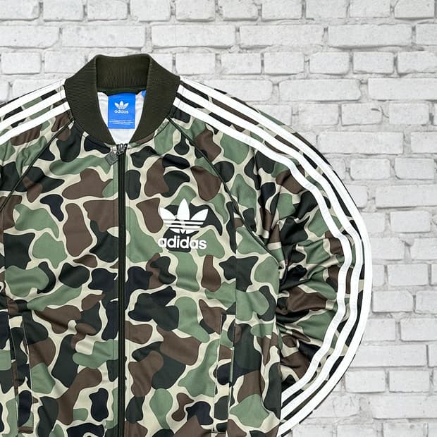 아디다스 레어템 카모 밀리터리 져지 100