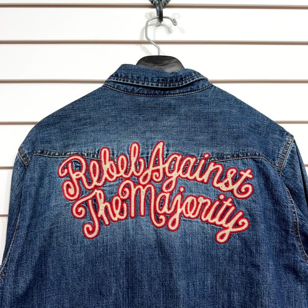 STOOGEE & CO 데님 스냅 셔츠