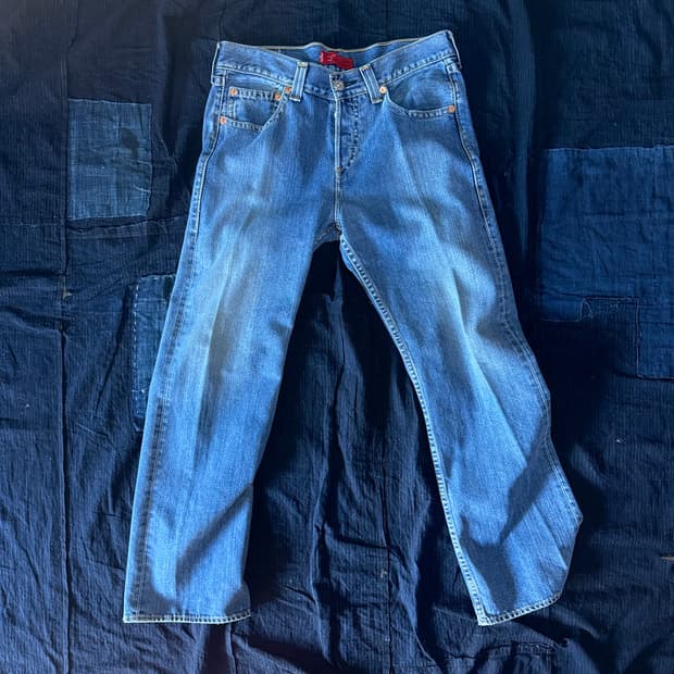 00‘s 리바이스 아이코닉 스트레이트 타입1 데님 팬츠 34