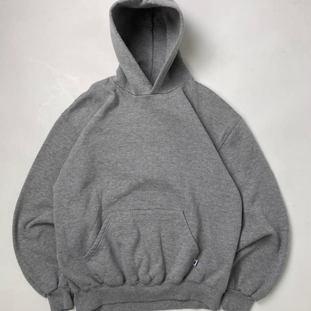 90s Russell Hoodie (heather grey)