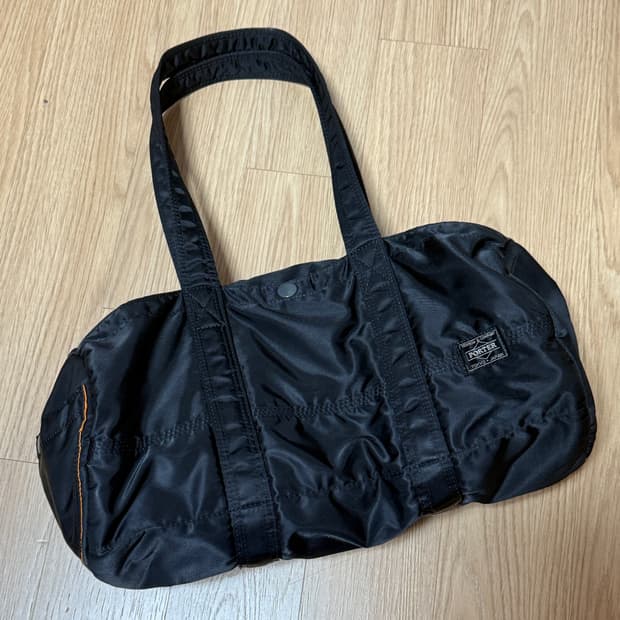 포터 탱커 더플백 라지 블랙